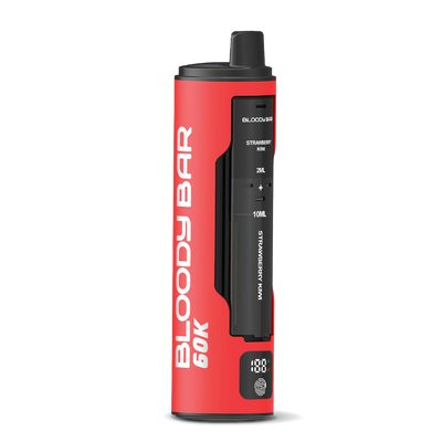 Bloody Bar 60K 4in1 Pod Kits: Strawberry Pack - 20mg (5 Pack)